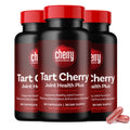 Tart Cherry Extract Capsules | Joint Health Plus 3-Bottles