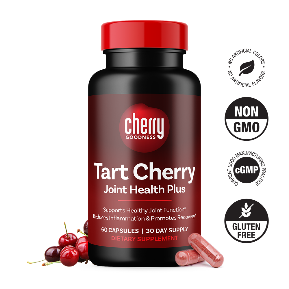 Tart Cherry Extract Capsules | Joint Health Plus